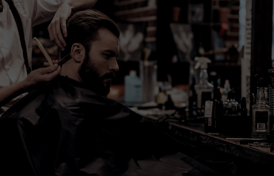 Exemplo de site profissional para barbearia com informações de serviços, horários e atendimento premium.