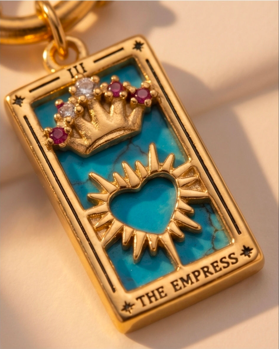 Miniature : Collier Tarot L’Impératrice — Plein pouvoir