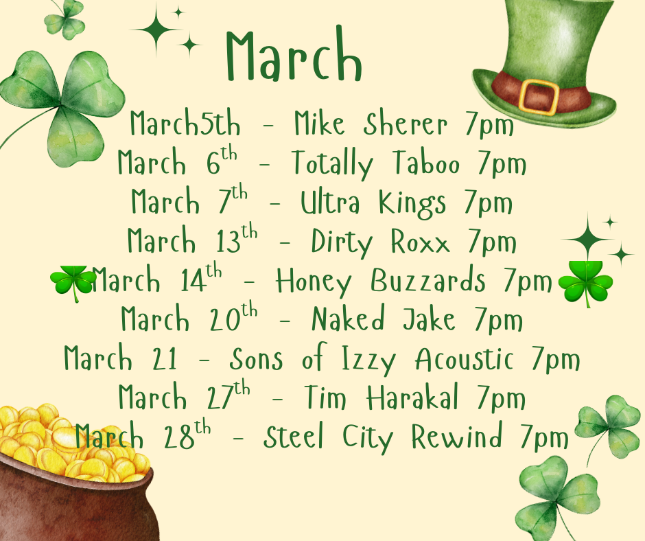 March Music Events 