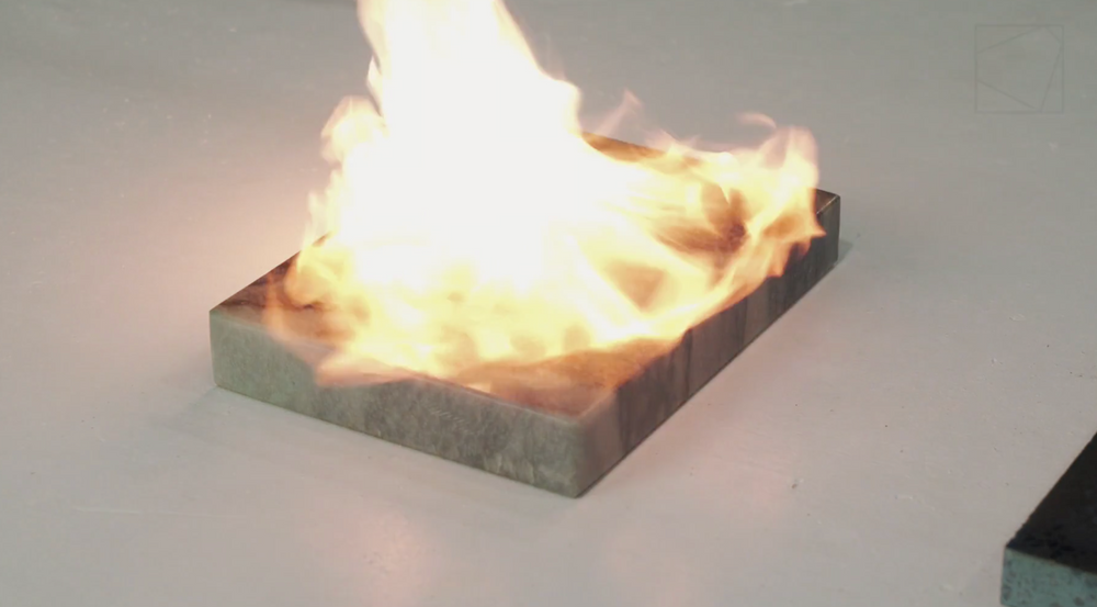 Quartzite vs Quartz Heat Test