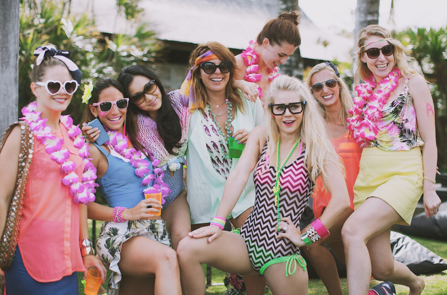 Party weekend in Bali