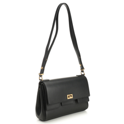 Balenciaga Bel Air Flap Bag XS in Black side view