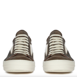 DRKSHDW LEATHER VINTAGE LOW-TOP SNEAKERS front view