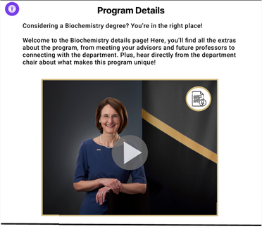 Final Prototype Page Design: Part 1