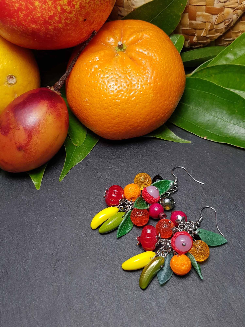 Miniature : Boucles originales salade de fruits - 3592