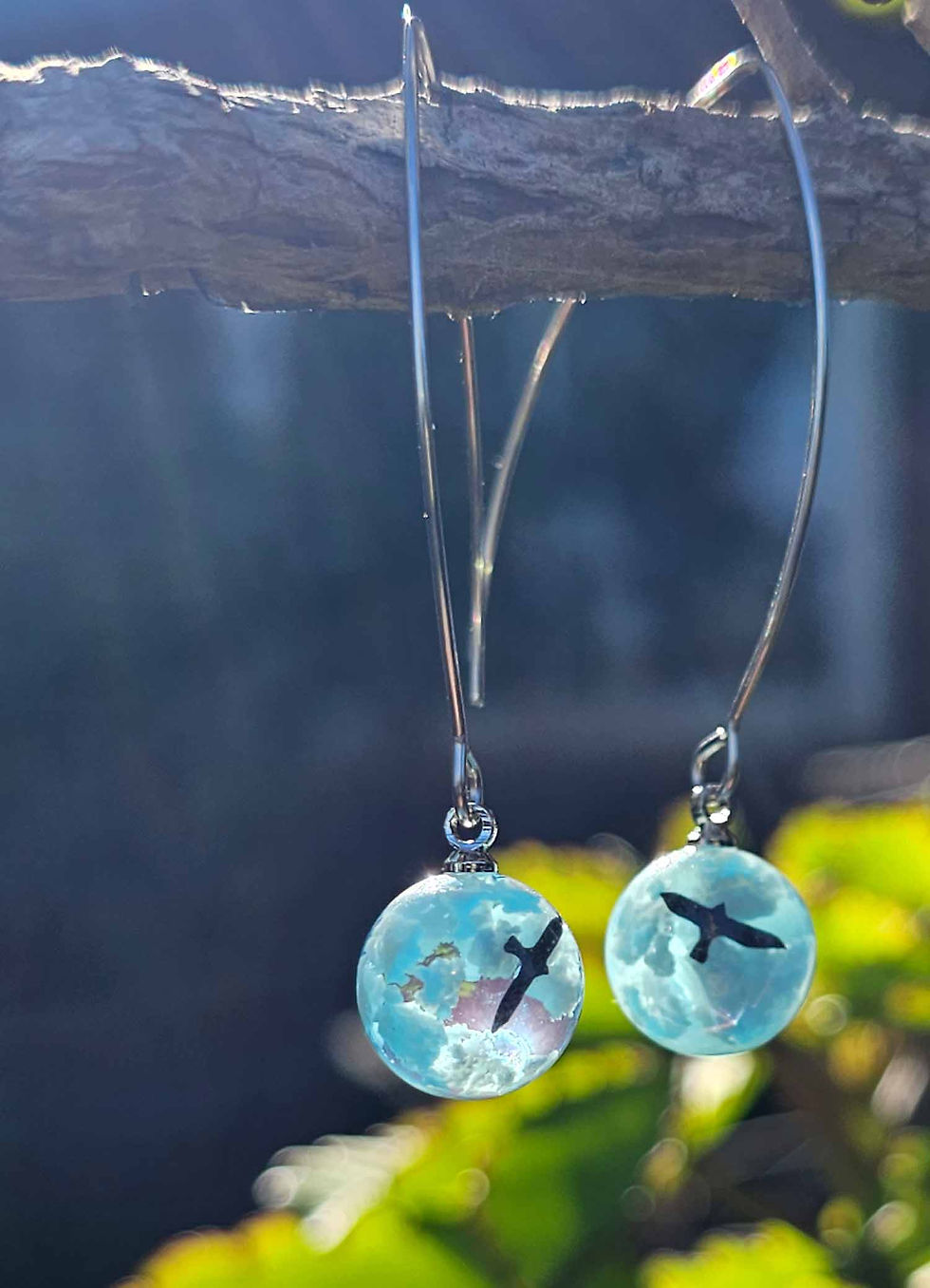 Miniature : Boucles "Mon papangue dans le ciel..." - 3385
