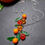Miniature : Collier original tangors, oranges et mandarines - 3591C