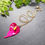 Miniature : Collier fleur anthurium, COULEUR AU CHOIX - 3595C