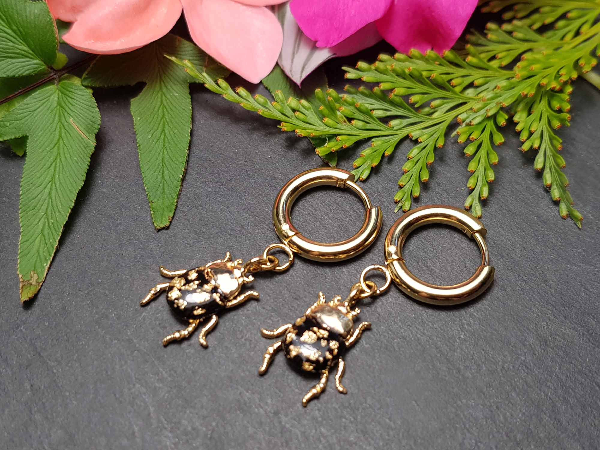 Créoles originales mini bébètes l'argent -3589