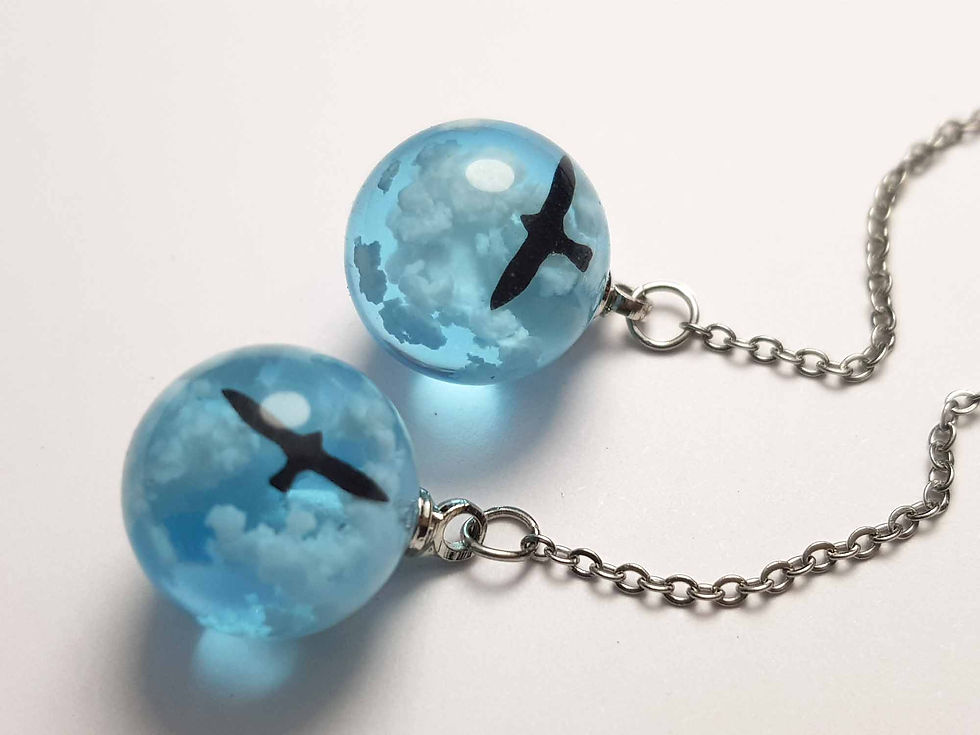 Miniature : Boucles "Mon papangue dans le ciel..." - 3385