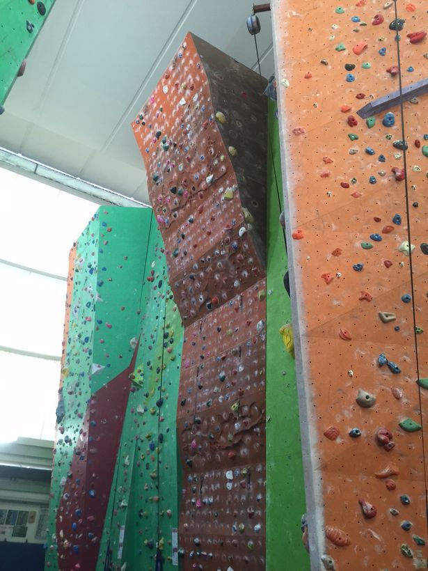 Climbing at the Westway