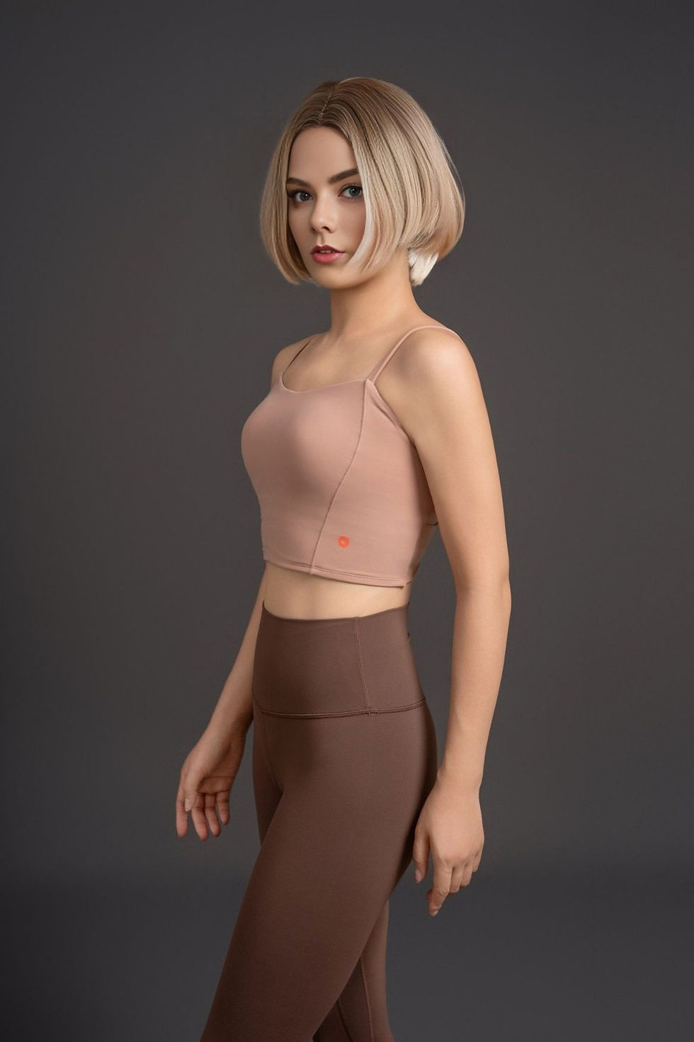 Thumbnail: Elevated V Cross-Strap Short Essence Tank