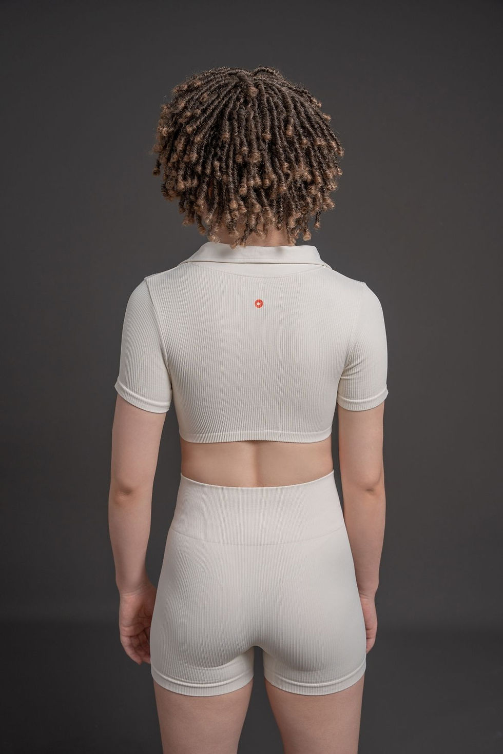 Thumbnail: Polo Collar Buttoned Seamless Mini Set
