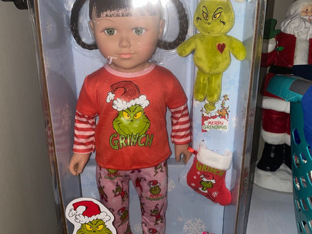 Grinch doll