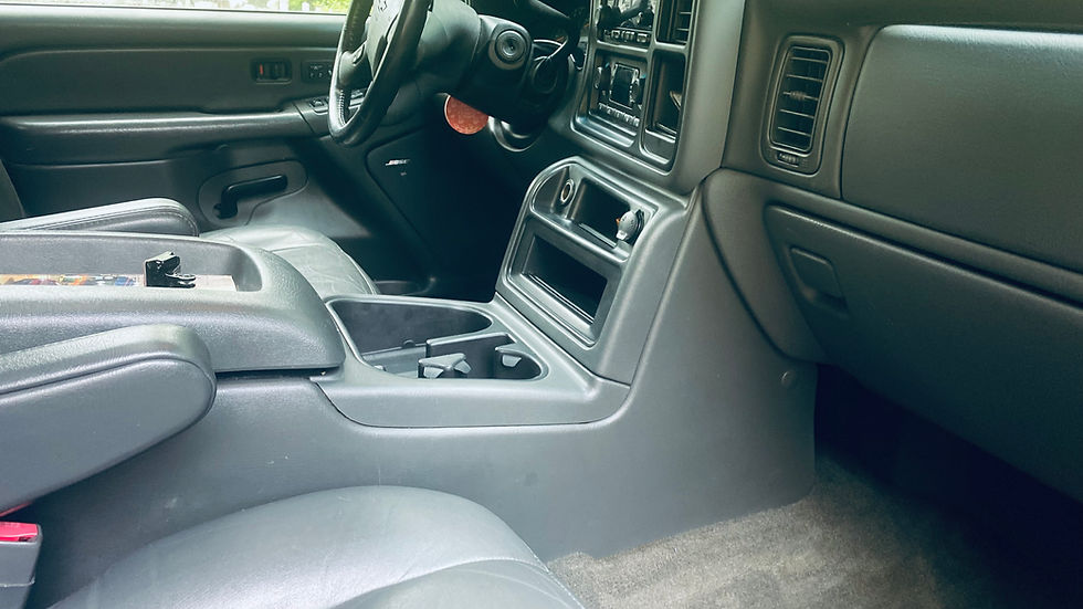 Cars cleaned INSIDE