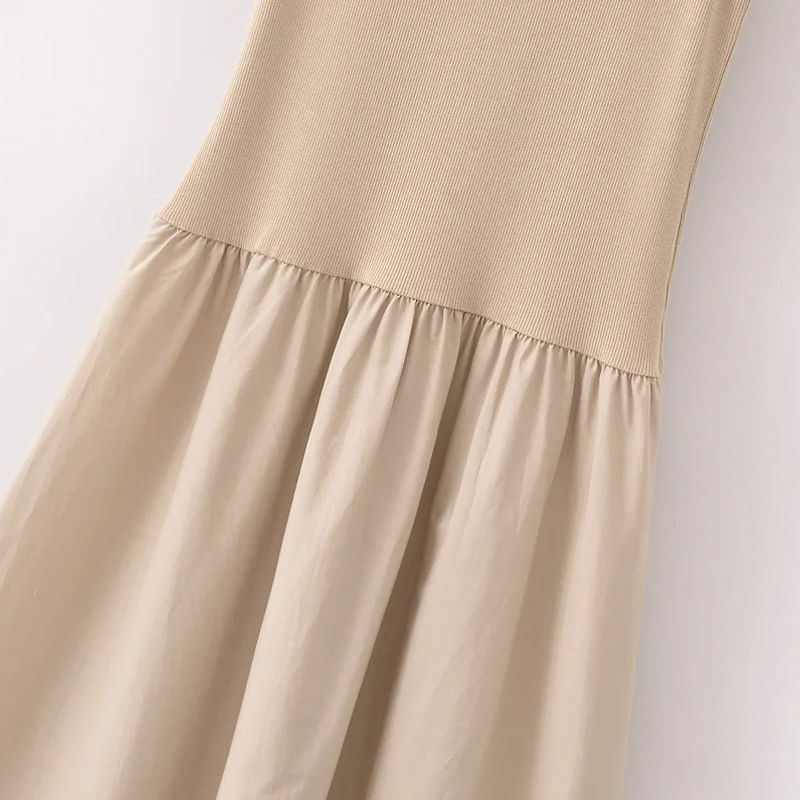 Miniatura: HXAO Women's Black Long Dresses 2025 Spring Sleeveless Elegant Dresses Fashion C
