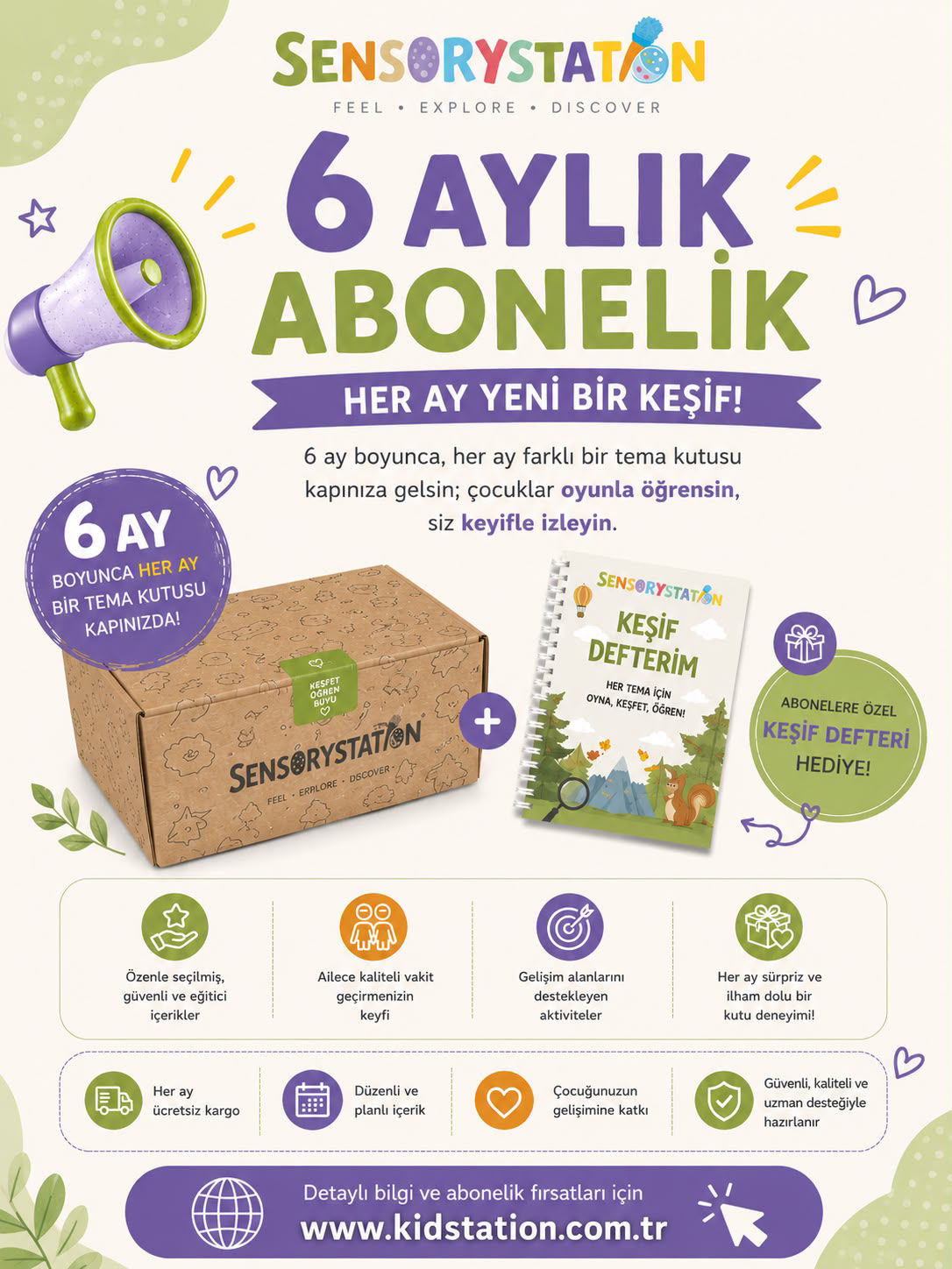 Abonelik Sistemi 6 Aylık