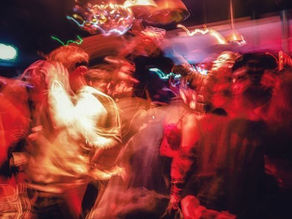 Friday nights, disco lights