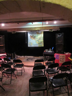 Salle de l'Athénée Libertaire