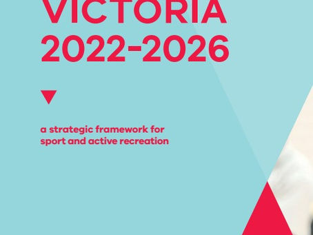 Victoria 2022-2026 + A Climate Savvy Blueprint for Community Sport