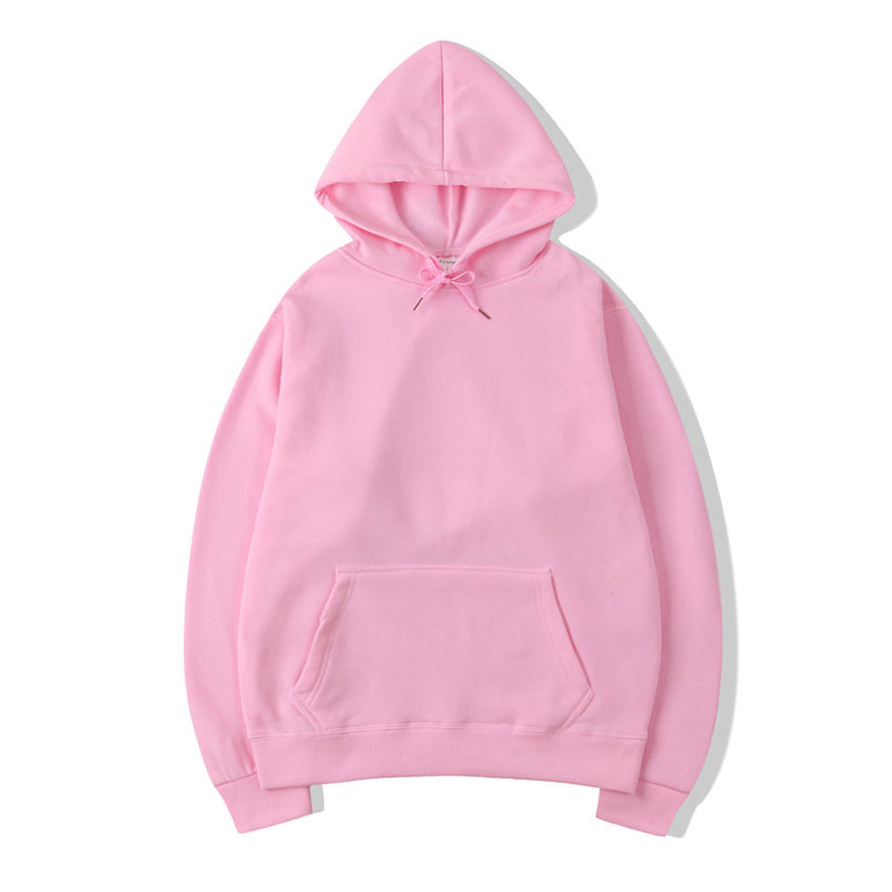 Thumbnail: Men's Hoodies Women Pullover Spring Autumn Casual Hoodie Sweatshirts Solid Color