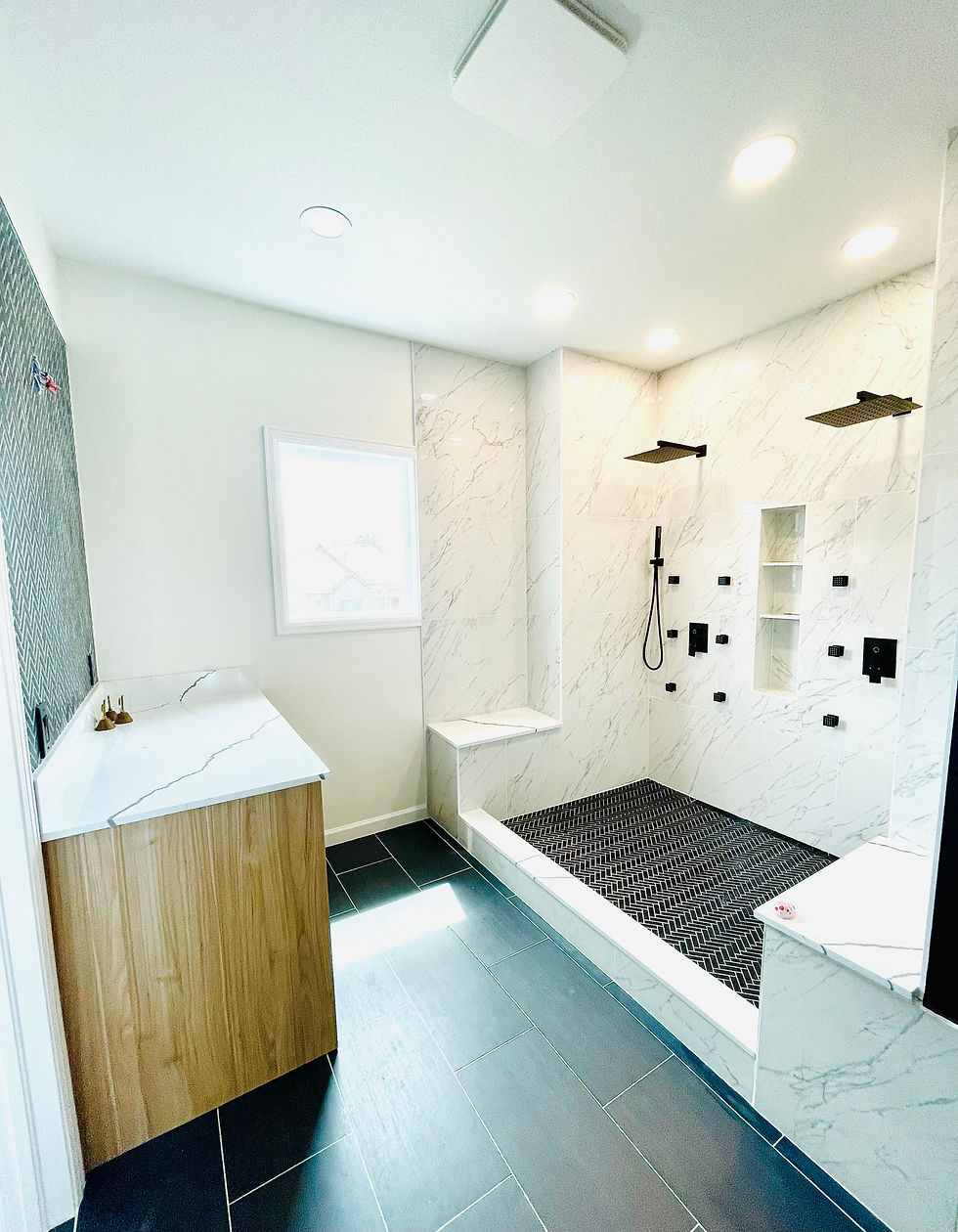 Double Size Shower