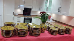 vaisselle marocaine à disposition