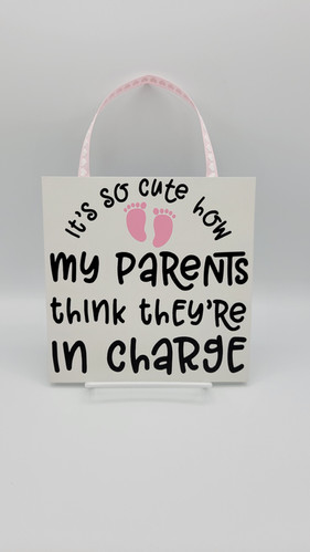 Parents Color Sign My Parents (Pink) | Conch Creative Co.