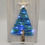 Thumbnail: 7" Christmas Tree with Turquoise, Green & Blue Sea Glass