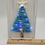 Thumbnail: 7" Christmas Tree with Turquoise, Green & Blue Sea Glass