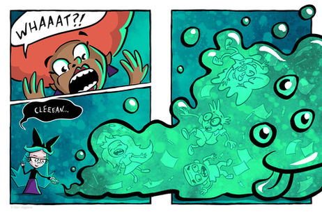 Glen Viggiano, middle grade, MG graphic novel, graphic novel, Animation, 2d animation, cartoon, kids comics, comics, comic book, fantasy, magical realism, creatures, illustration, kids illustration, children's books, scbwi, kidlit, kidlitart, kids publishing, art nerd, creepy cute, creepy, creature, monster, visual development, character design, disney xd, nicktoons, cartoon network, Meerie