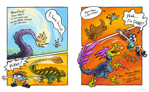 Glen Viggiano, middle grade, MG graphic novel, graphic novel, Animation, 2d animation, cartoon, kids comics, comics, comic book, fantasy, sci-fi, creatures, illustration, kids illustration, children's books, scbwi, kidlit, kidlitart, kids publishing, art nerd, creature, monster, visual development, character design, disney xd, nicktoons, cartoon network, dinosaurs