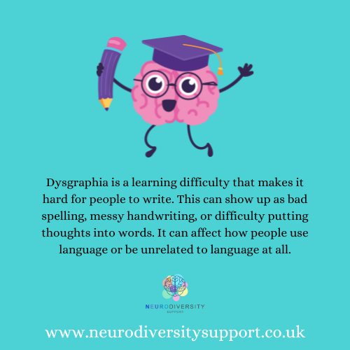 Dysgraphia graphic