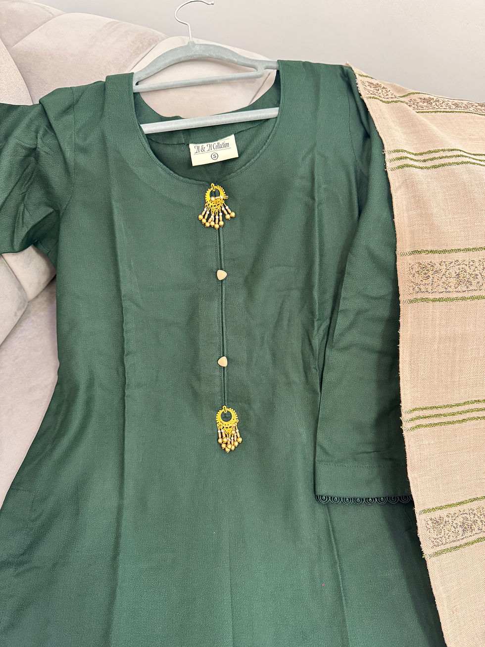 Thumbnail: Navy blue/ bottle green 3 piece winter 