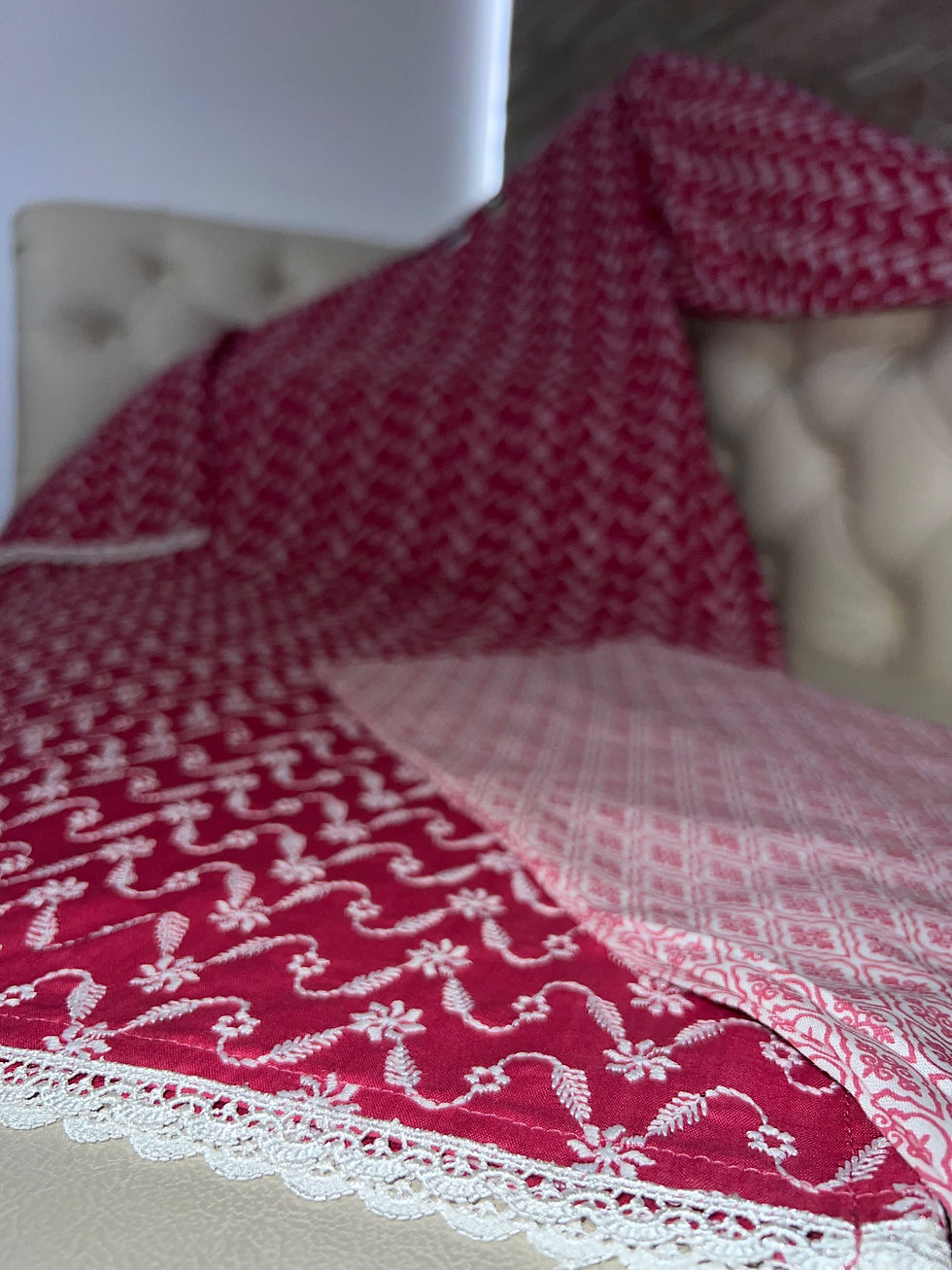 Thumbnail: Bespoke Lawn Blue/Pink 