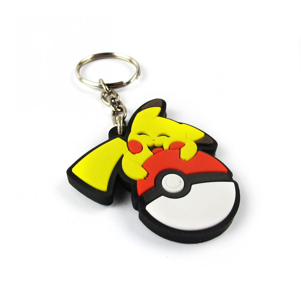 Miniatura: Chaveiro Emborrachado Pikachu