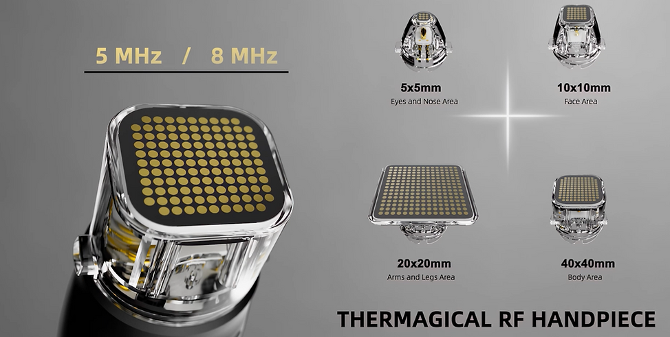 Handpiece from RF Fractional Machine