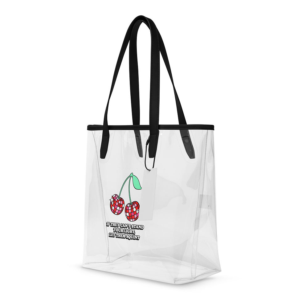 Thumbnail: If they can't stand you clear tote bag
