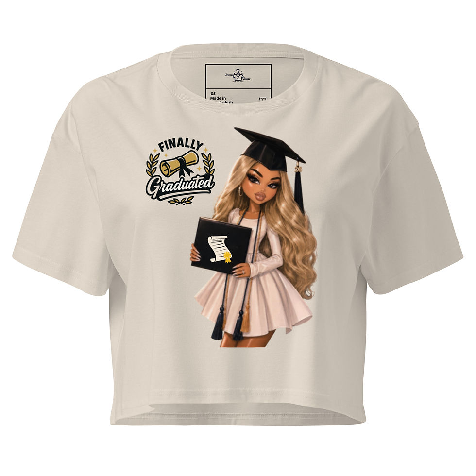 Thumbnail: Finally graduate crop top