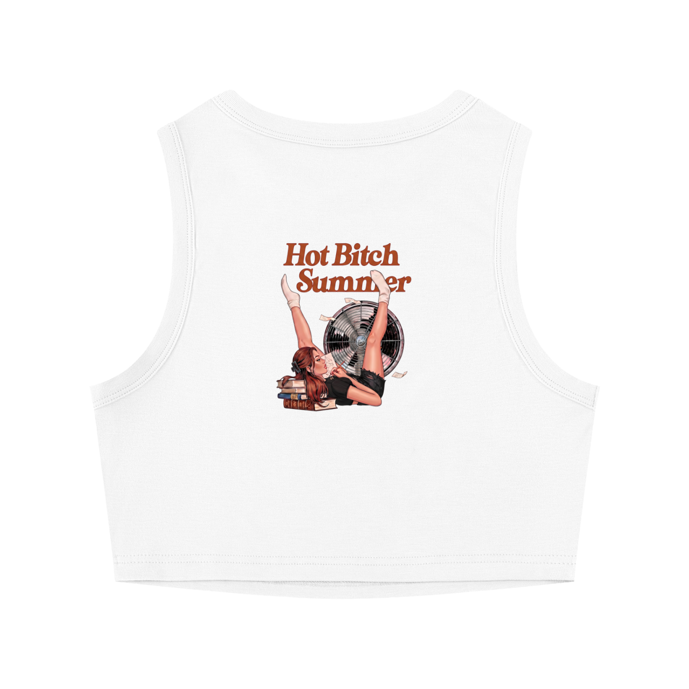 Hot B!tch Summer Crop Tank Top