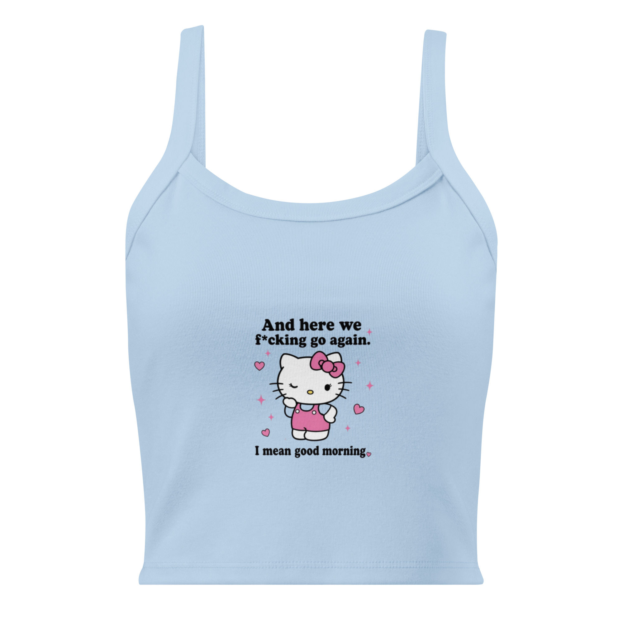 Women’s micro-rib tank top