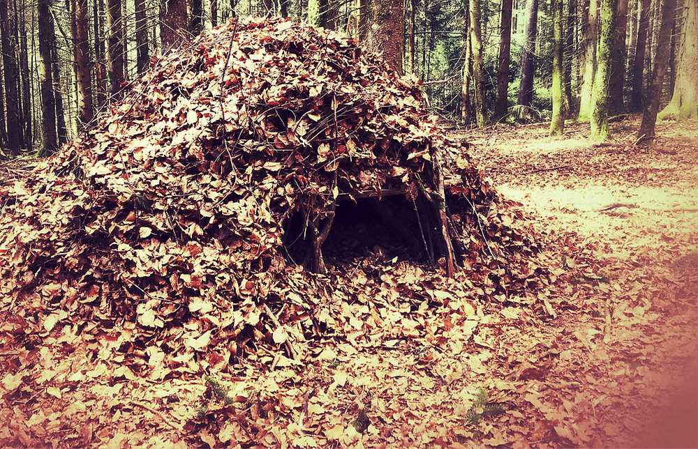 Debris-Shelter - Survivalschutzhütte