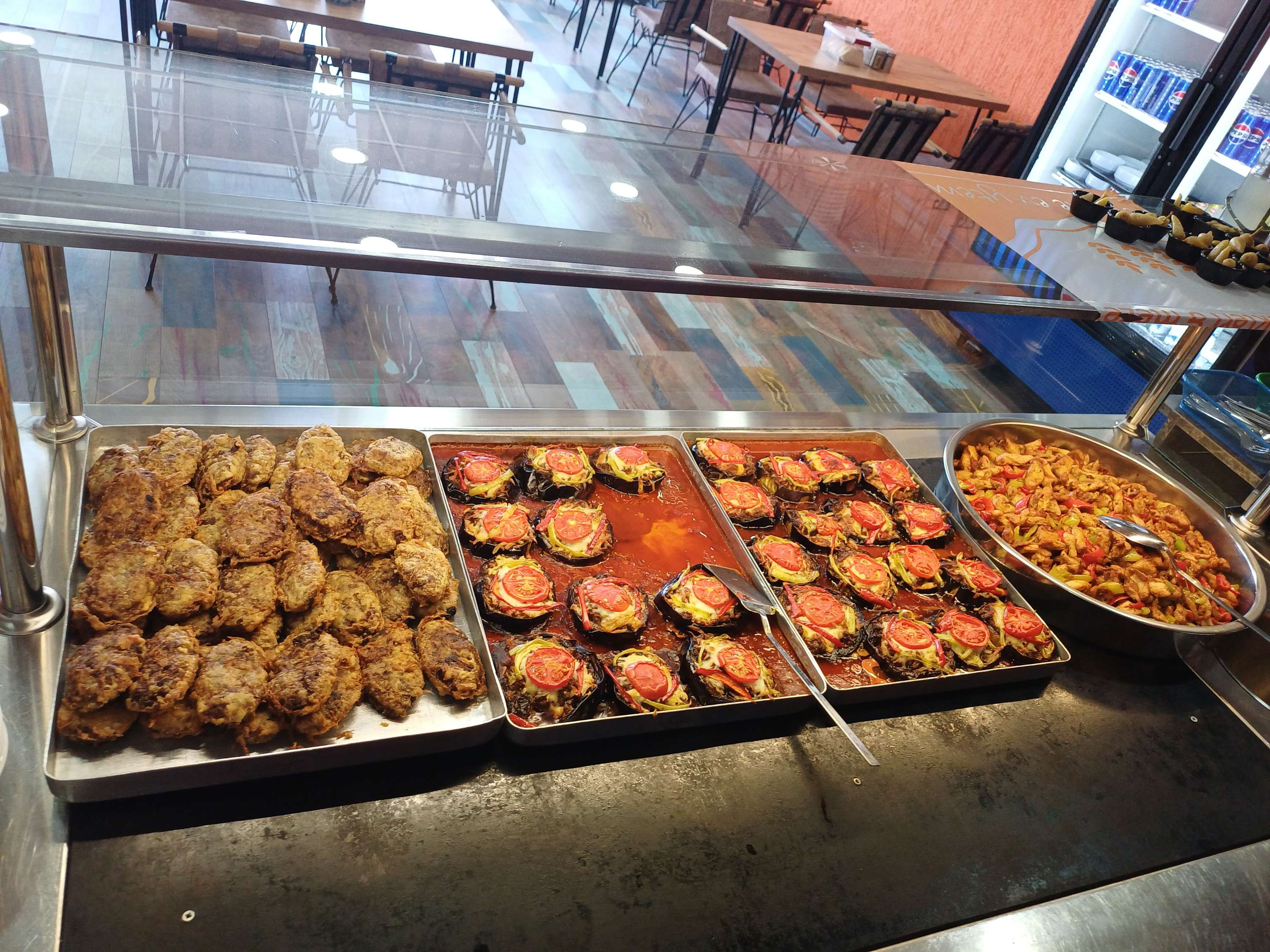 Arranged Food and Objects