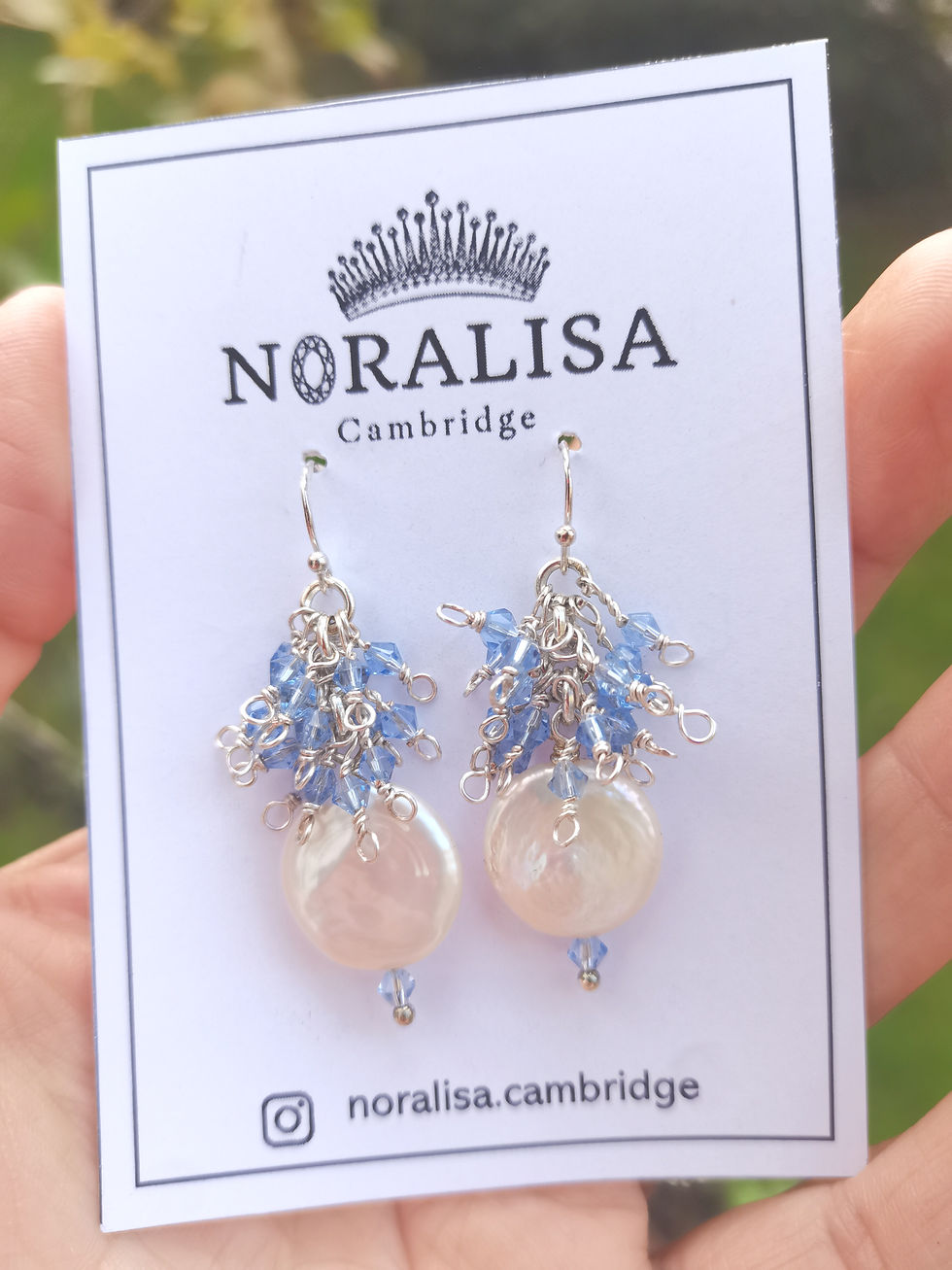 Thumbnail: TWINKLE CLUSTER PEARL Mini - Sterling Silver 925 Earwire