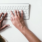 Typing on Keyboard