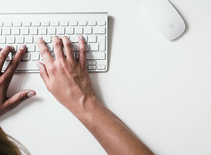 Typing on Keyboard