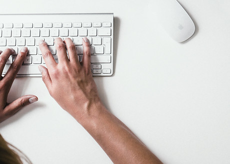 Escribiendo en el teclado