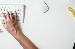 Typing on Keyboard