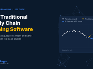 AI Supply Chain Planning vs Traditional Software: Key Differences (2026)