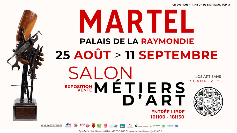 Salon des Métiers d'art à Martel